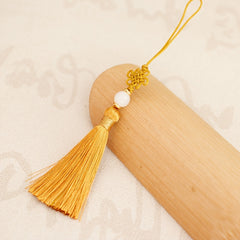 10pcs Chinese Knot Tassel Pendant Bookmark U Plate Ear Sachet Random