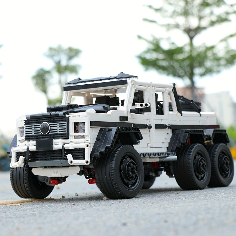 High Difficulty 1:8 Off-road Vehicle Model Building Blocks