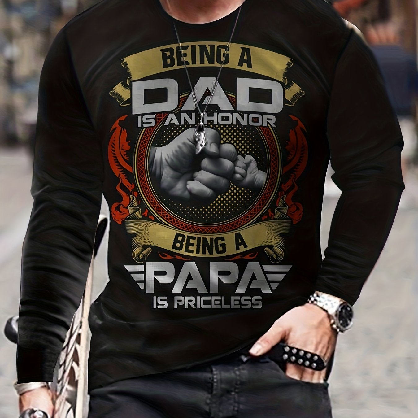 Vintage Novelty T shirt Stylish Tees For Autumn Mens Clothing