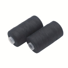 2pcs 500m Polyester Sewing Thread Set, Strong & Durable, for Hand Machines