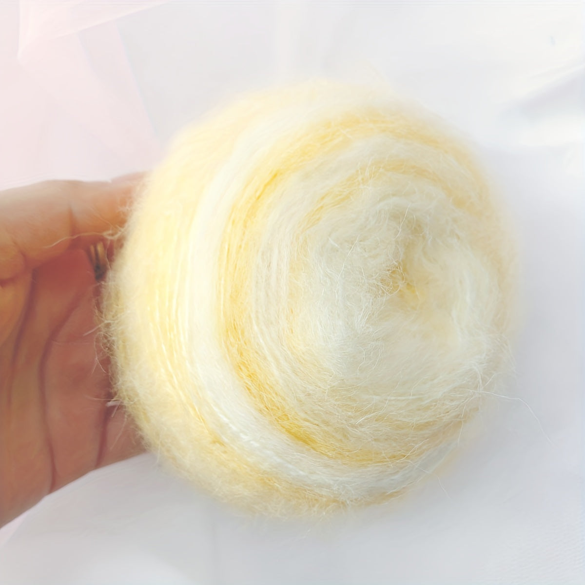 Colorful Mohair Wool for DIY Knitting Soft Gloves Hat Coat Scarf Doll Bag