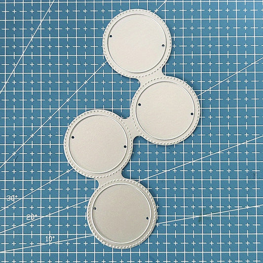 Round Frame Metal Cutting Dies Stencil for Card Making DIY Scrapbooking