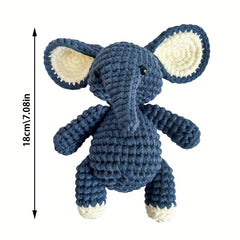 Crochet Kit For Beginners with Step by Step Tutorials Elephant