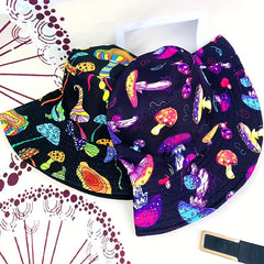 Hip hop Mushroom Graffiti Fisherman Hat