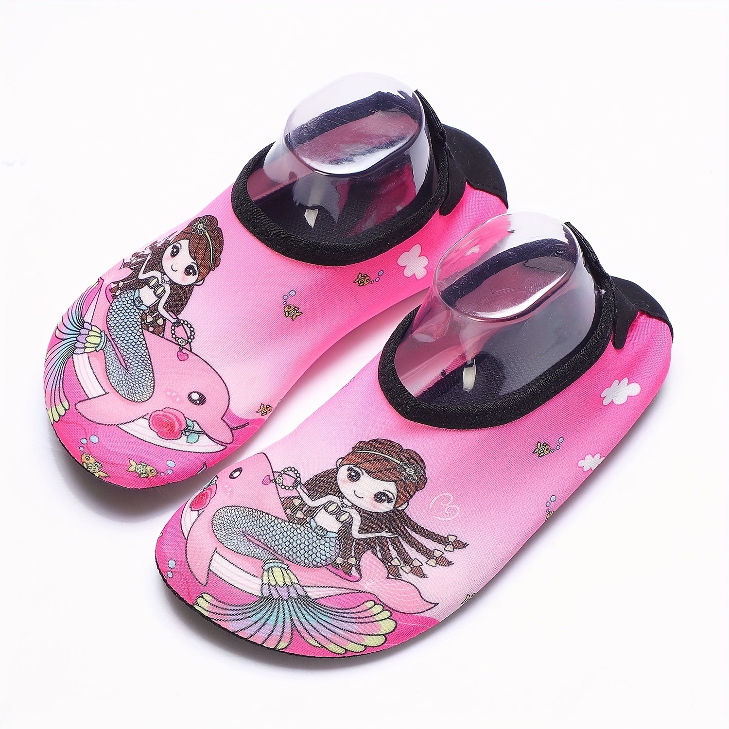 Mermaid Water Shoes for Toddler Girls Lightweight Non Slip