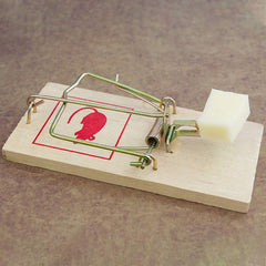Wooden Mouse Trap Reusable Rat Trap Home Garden