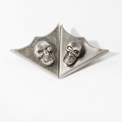 Men's Skull Bow Tie Collar Accessories Hip Hop Punk Bow Tie Charm