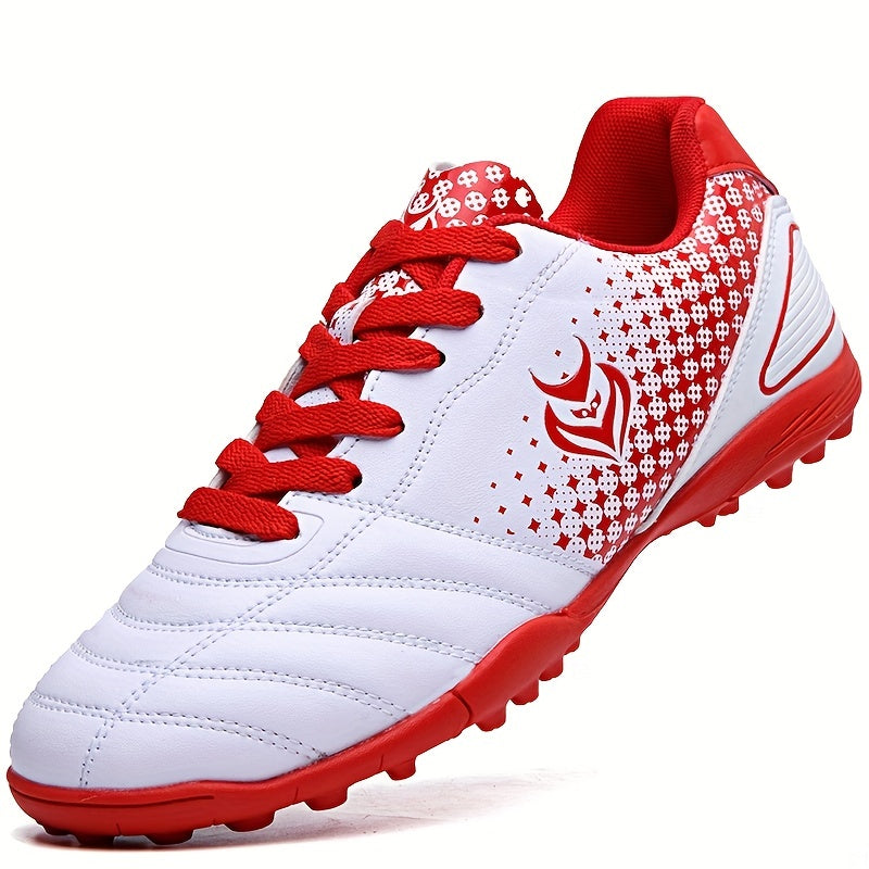 Women's Soccer Pattern Sneakers Casual Lace Up Football Shoes
