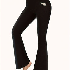 High Waist Yoga Pants Butt Lifting Flared Leggings Women's Activewear