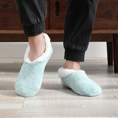 Men's Cozy Fleece Indoor Slippers Sock