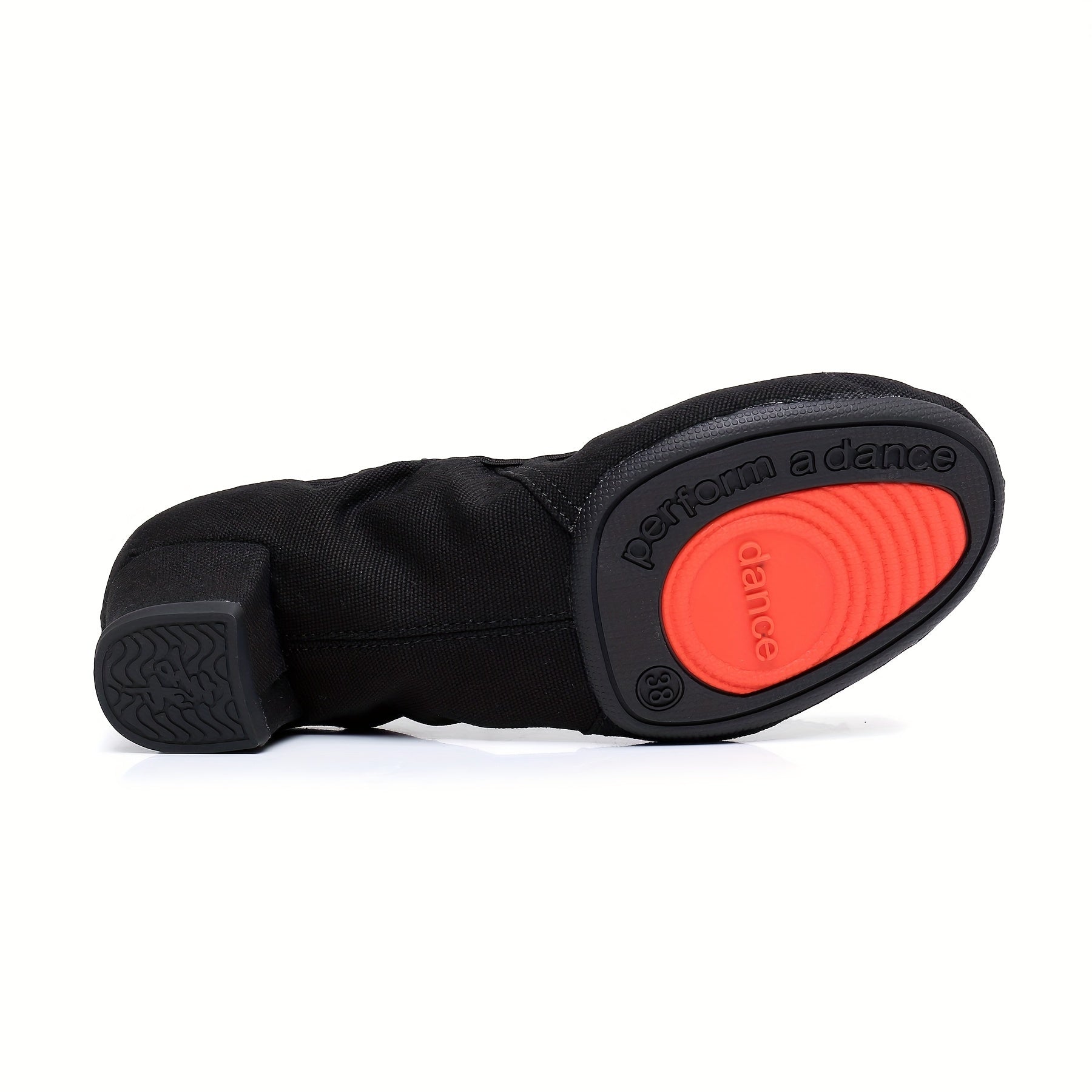Mid Heel Latin Dance Shoes for Indoor and Outdoor Practice