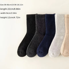 Winter Thermal Socks Extra Thick Outdoor Snow Socks For Men Women