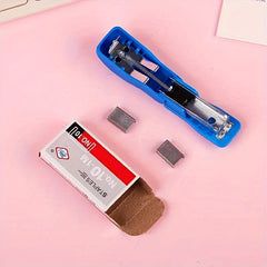 3-Piece Stapler Set: Mini Small Student Stationery Pack