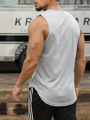 Men's Sleeveless Outdoor Tank Top Breathable Loose Fit