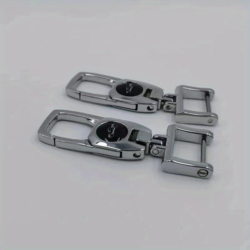 2pcs Waist Pendant Key Chain For Men