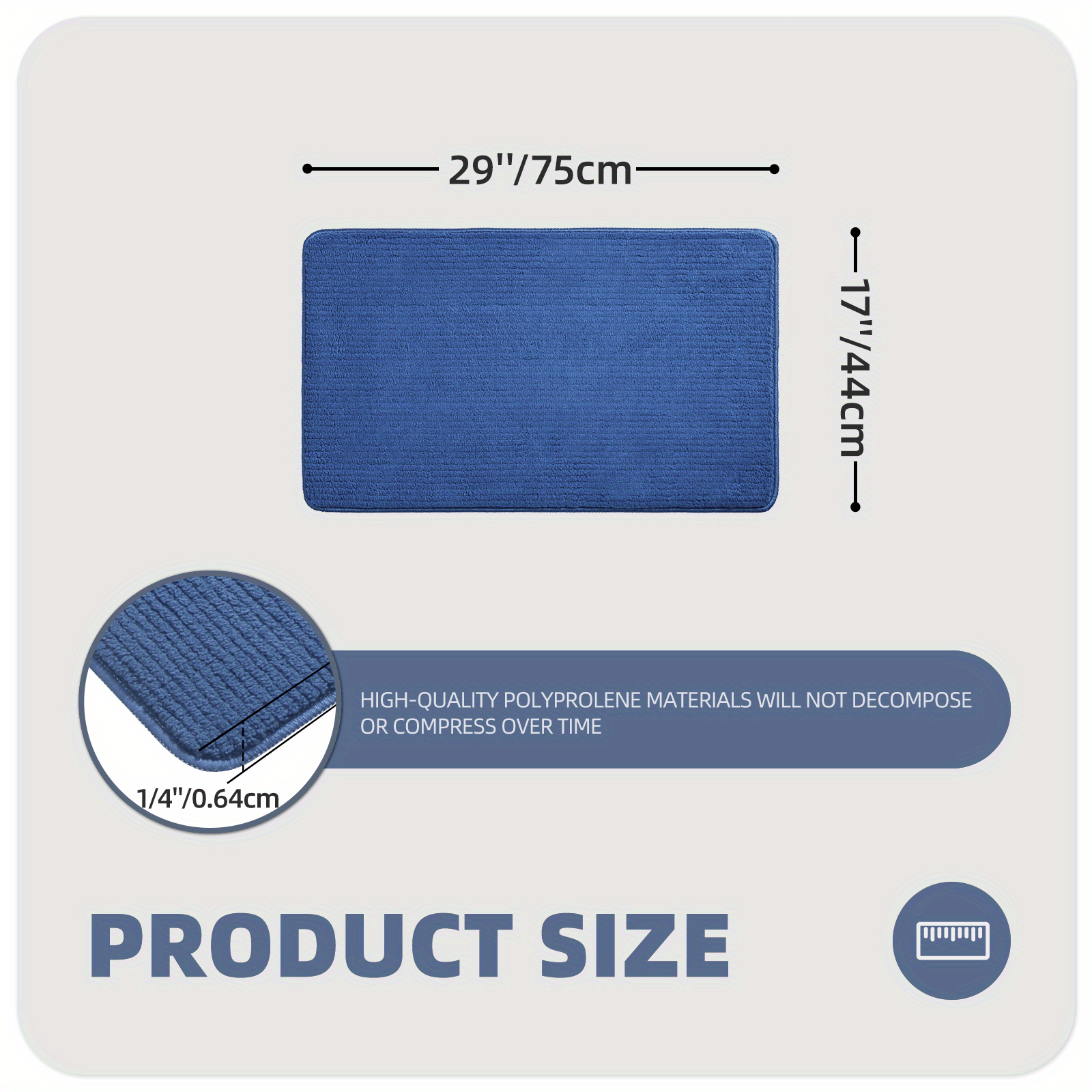 1PC Kitchen Rugs And Mats Non Slip Absorbent Mats For Kitchen Floor