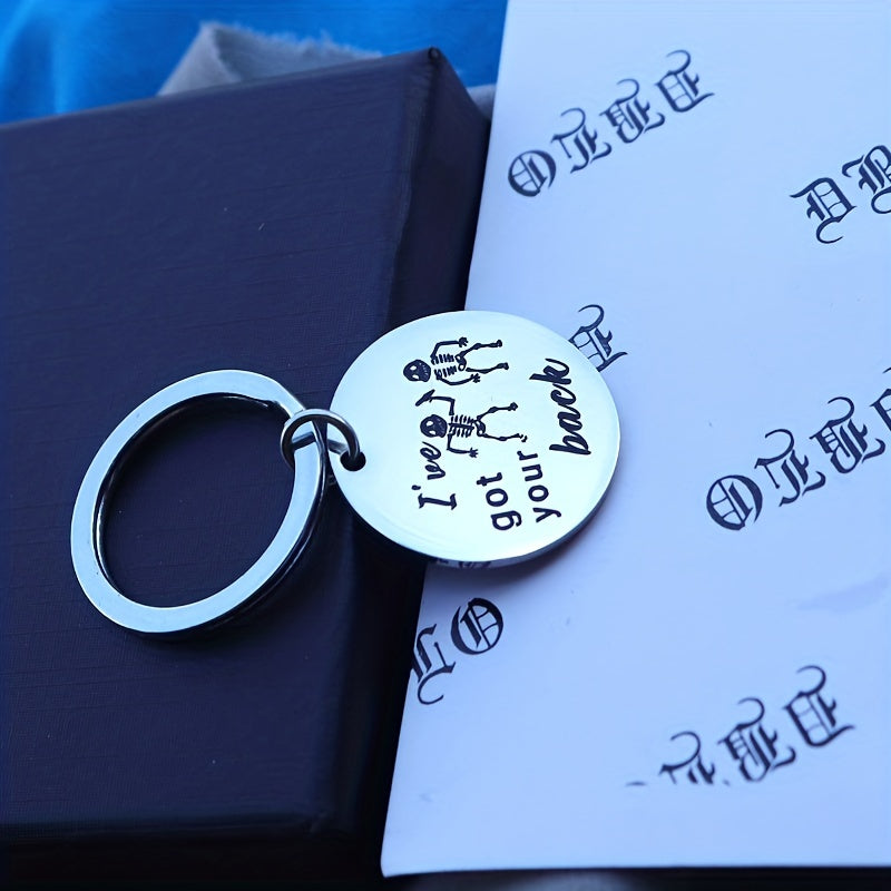 Funny Metal Key Ring Purse Bag Backpack Car Key Charm Friends Gift