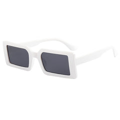 90s Narrow Frame Square Sunglasses Vintage Rectangle Sun Glasses