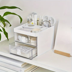 Desktop Storage Box Large Capacity Dorm Stationery Box Living Room Office Drawer