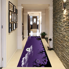 Halloween Pumpkin Runner Rug Soft Anti-fouling Kitchen Mat