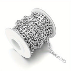 Cuban Link Chain Hip Hop Punk Style Necklace Material DIY Jewelry B