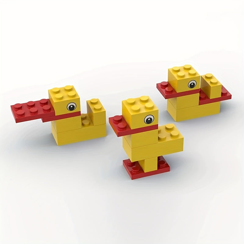 Yellow Duck Building Blocks MOC Early Education Toy