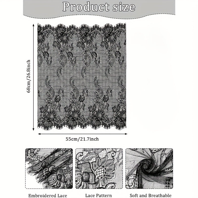 Lace Veil Soft Floral Design for Church Weddings
