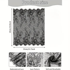Lace Veil Soft Floral Design for Church Weddings
