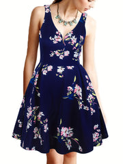 Princess Pompom Mini Bridesmaid Dress V neck Dinner Gowns