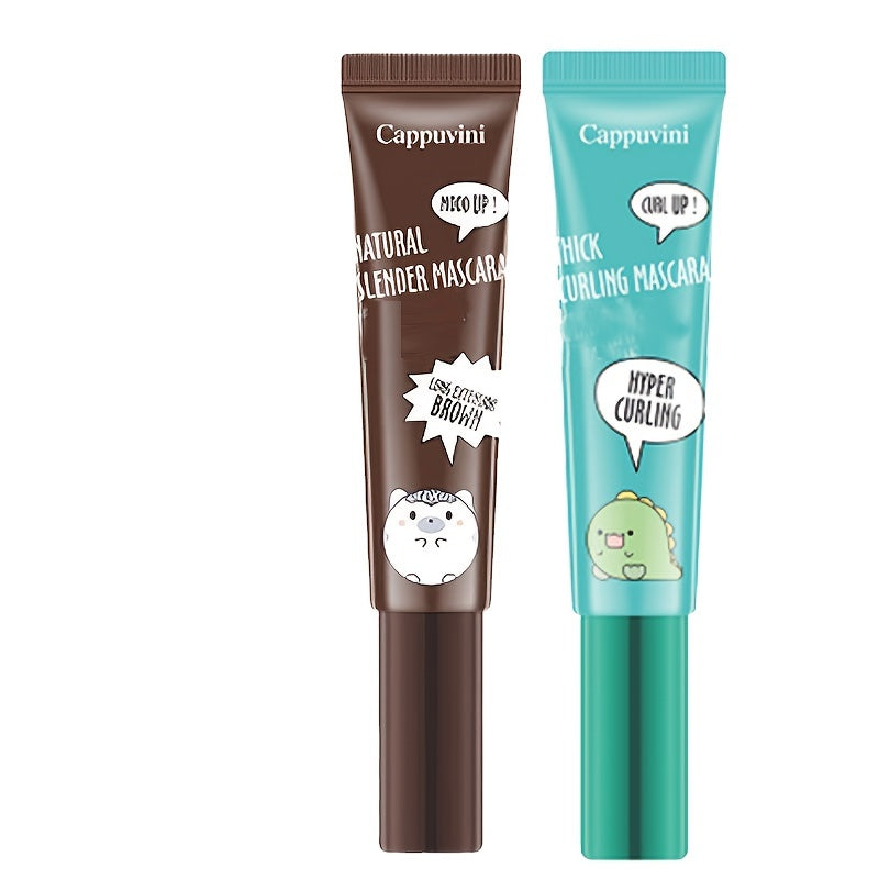 Brown Mascara Curling Waterproof Lashes Extension Makeup