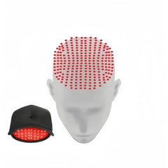 Hair Thickening Cap Full Scalp Hair Care Increase Hair Density Hair Care Red Cap