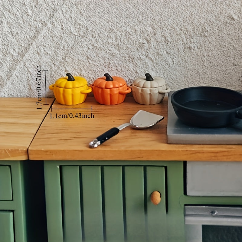 Halloween Pumpkin Casserole with Opening Lid