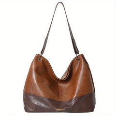 Hobo Bag Women's Large Tote Vintage PU Leather Crossbody Bag