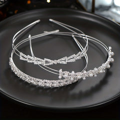 Sparkling Rhinestone Headband for Party Performance - Girls Gift