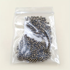 Alloy Mini Positioning Tube Beads for DIY Jewelry
