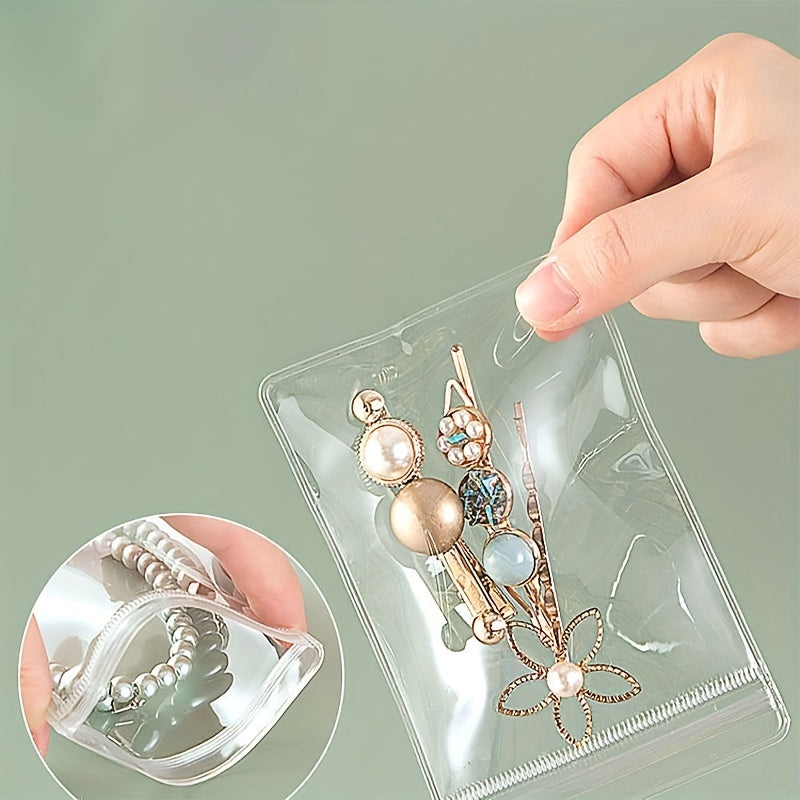 30pcs Clear Plastic Jewelry Box and Storage Bag