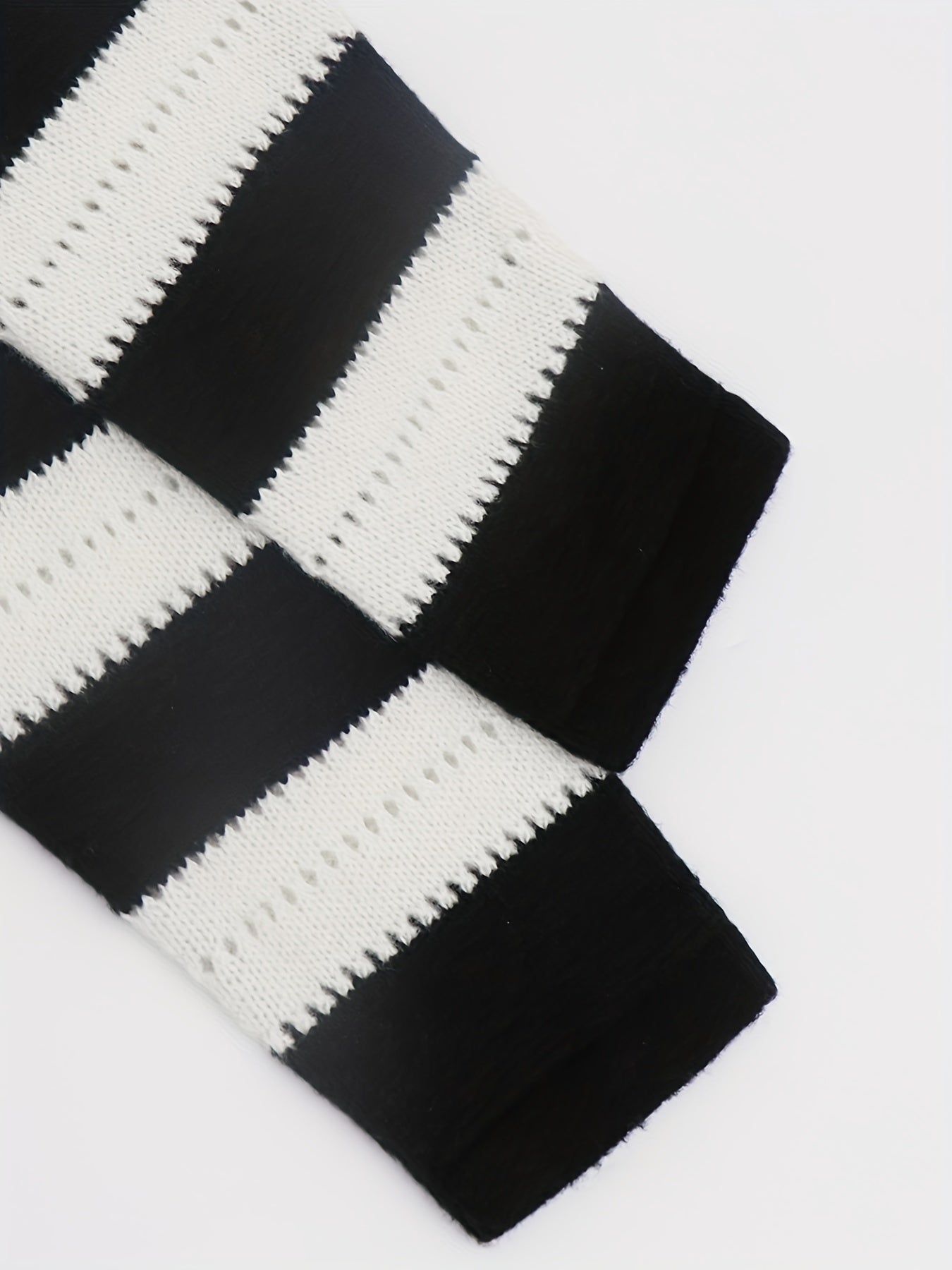 Striped Long Sleeve Stretch Hooded Jumper