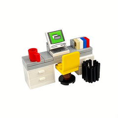 Building Blocks Toy Home Decoration Indoor Small Scene Office Desk