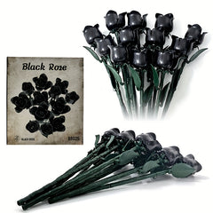 Roses Block Toys Decorative Flower Building Toys 1000 pcs