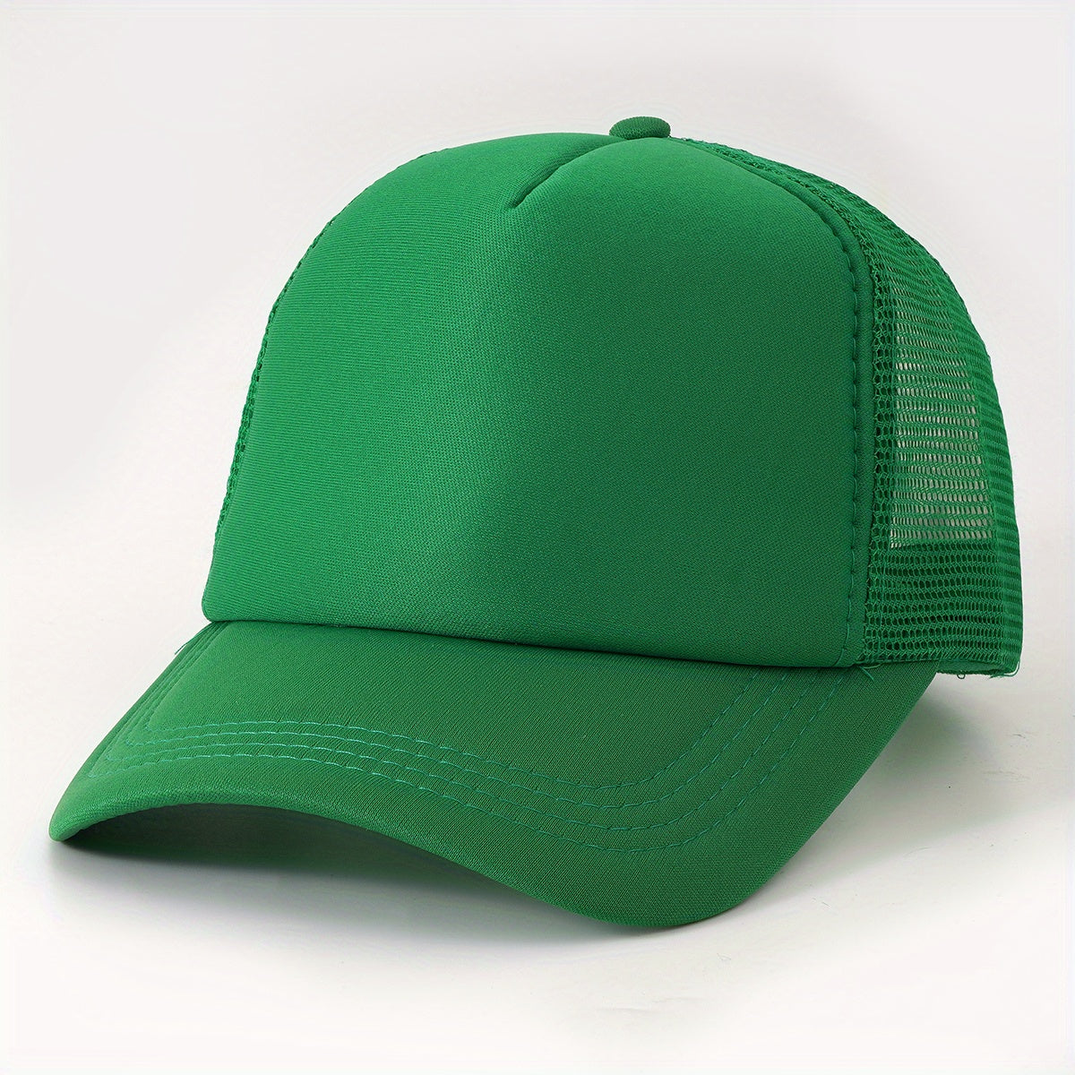 Block Baseball Cap Unisex Sunshade Couple Trucker Hats Adjustable Lightweight