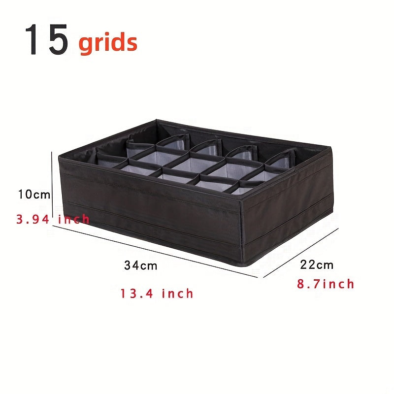 Foldable Underwear & Sock Storage Box Organizer Container