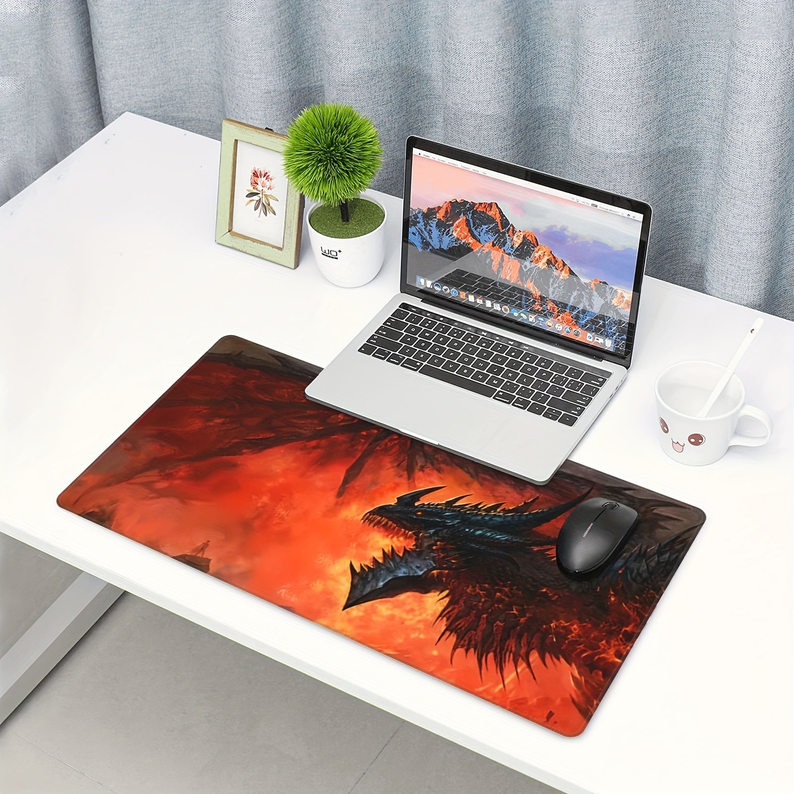 Dragon Mat 80x40cm Mousepad Gamer Office Mat Gaming Room Desk Mat