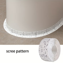 2pcs Bathroom Waterproof Mildew-proof Stickers 3.2m Long