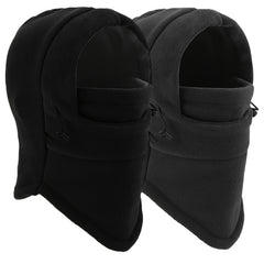Windproof Warm Balaclava Hat Winter Fleece Mask Lightweight Solid Coldproof Hat