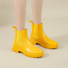 Women's Thick Bottom Waterproof Rain Boots