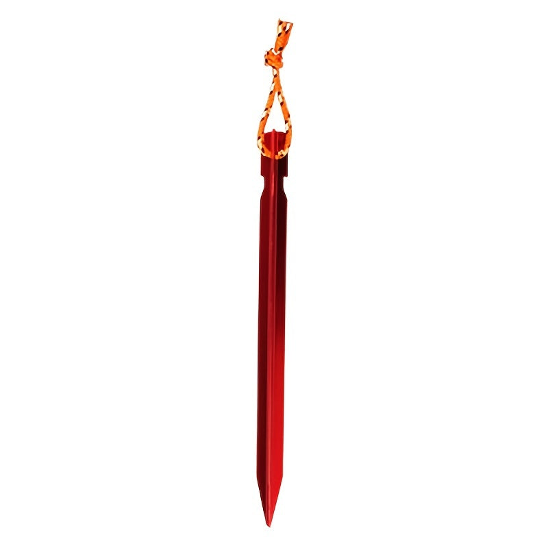 Aluminum Triangular Tent Stakes for Secure Camping