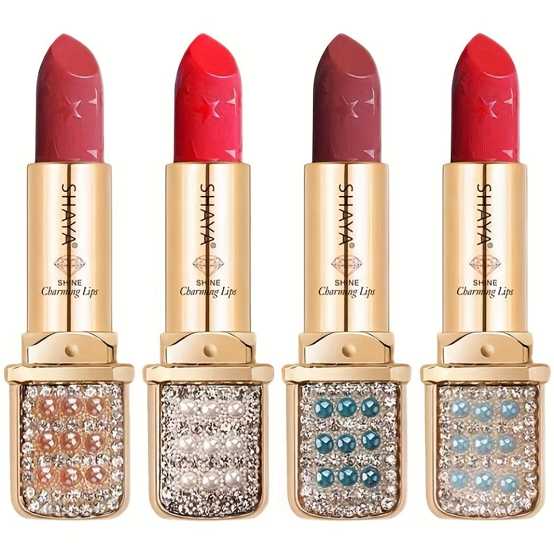 Pearly Colorful Long Lasting Lipstick Hydrating Nourishing Lipstick