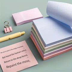 Sticky Notes for Students - Strong Adhesion, Solid/Colorful Colors
