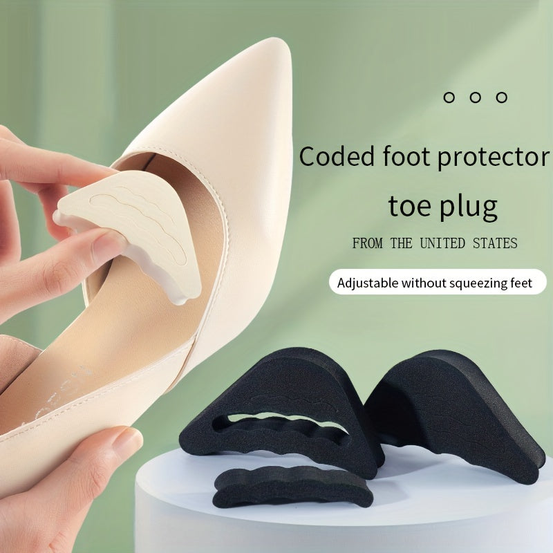 Women High Heels Forefoot Insert Pads Toe Plug Shoes Cushion Insoles