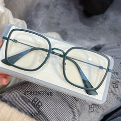 Anti Light Men's Glasses Ultra Light Square Glasses